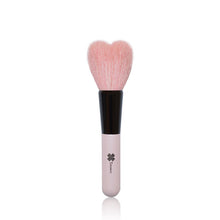 Load image into Gallery viewer, Kumanofude Heart Powder Brush Pink